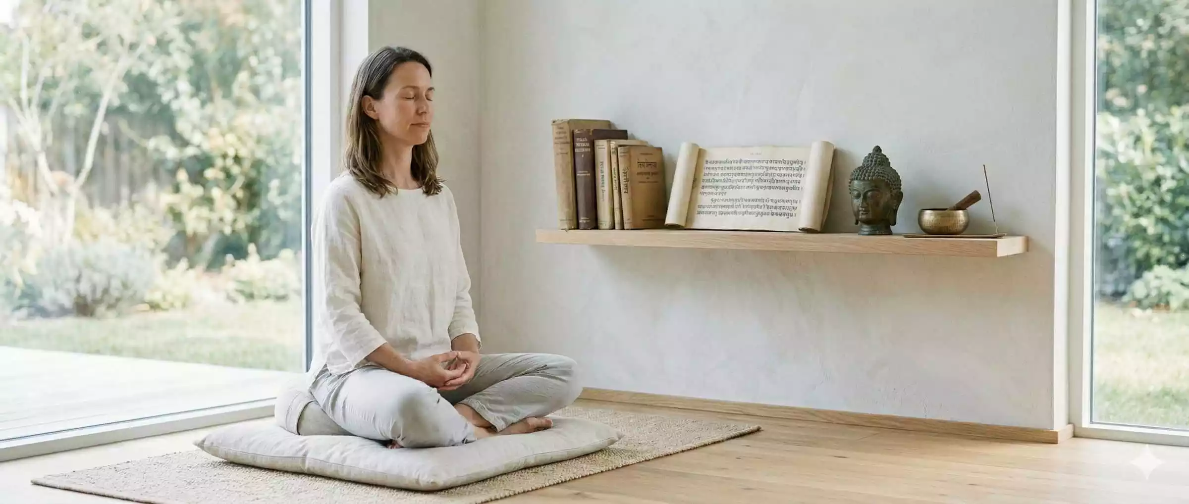 Sitio Uttama Yoga. Imagen de cabecera.